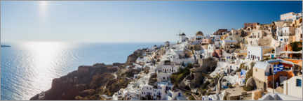 Poster Santorini panoramic