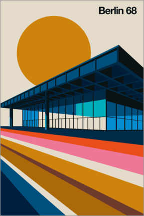 Acrylic print  Berlin 68 - Bo Lundberg
