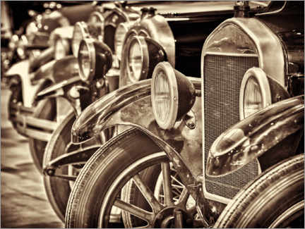Veggbilde  The Old Roaring Twenties Cars I - Martin Bergsma