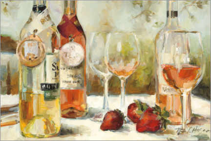 Póster Summer Wine - Marilyn Hageman