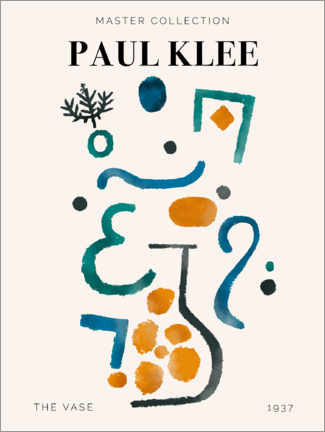 Aluminium print  The Vase, 1937 - Paul Klee