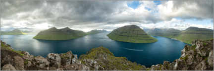 Wall print  Faroe Klakkur panorama - Bjoern Alicke