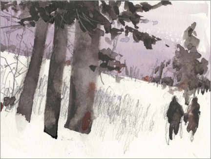 Tableau Woodland Sketch II - Samuel Dixon