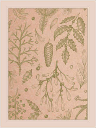 Plakat Vintage Christmas