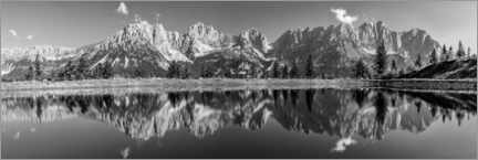 Obraz na szkle akrylowym  Wilder Kaiser in Tyrol - Achim Thomae