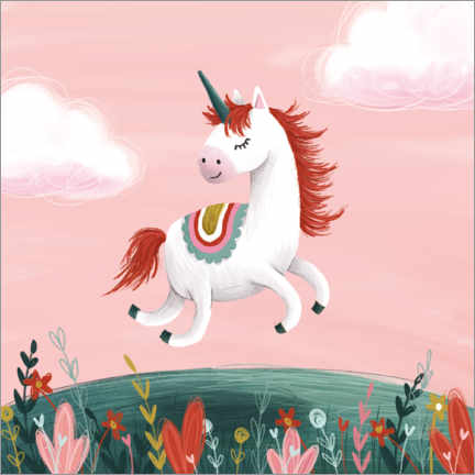 Poster Unicorn in love