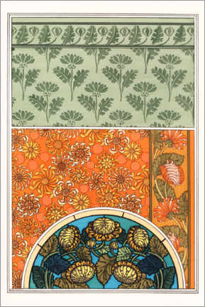 Poster Chrysanthemums