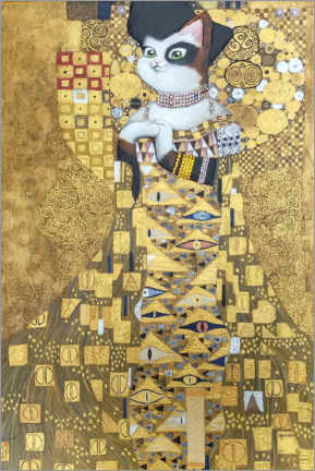 Tavla  Catstav Klimt - Portrait of Adele Bloch-Meower - María Paiz