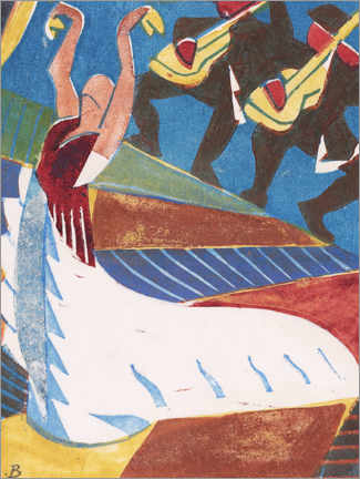 Póster Argentina (The Spanish Dancer)