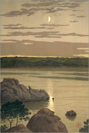 Wall print  Moonlight in Landmélus - Henri Rivière