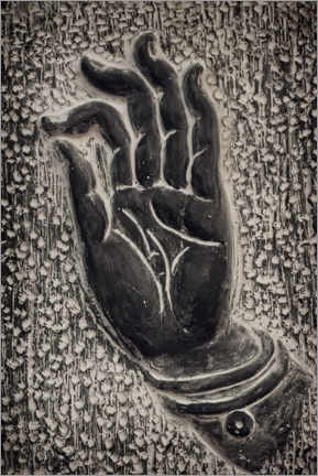 Print  Buddhist Mudra hand - Maxim Images
