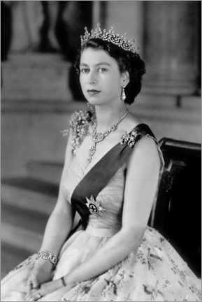 Poster Elizabeth II of England