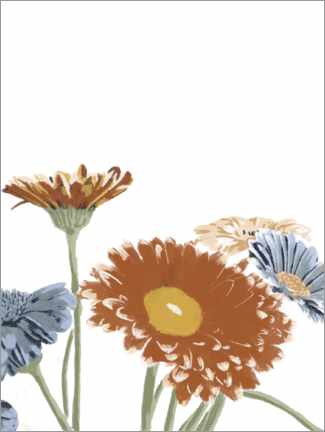 Wall print  Daisies - Studio Carper