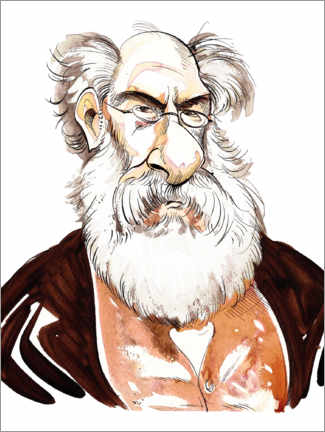 Poster Caricature by Anthony Trollope