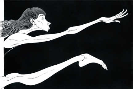 Wall print  Caricature by Sylvie Guillem, ballerina - Neale Osborne