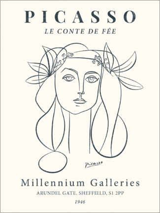 Veggbilde  Picasso, le conte de fée II - TAlex