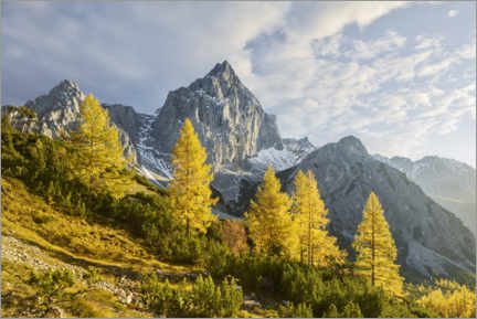 Poster Alpine autumn