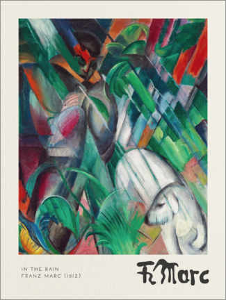 Póster In the Rain, 1912