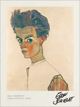 Poster Self-Portrait, 1910