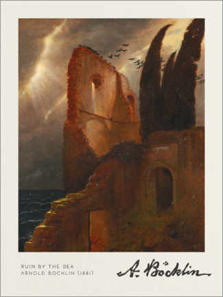 Poster Ruin by the Sea