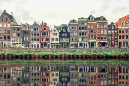 Poster Buntes Amsterdam