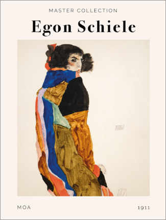 Poster Egon Schiele - Moa