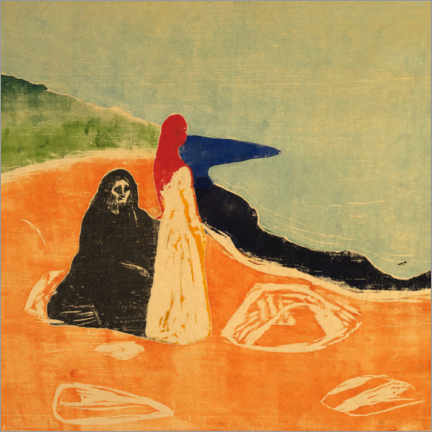 Póster Two Women on the Shore, 1898