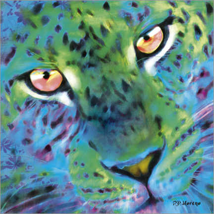 Acrylglasbild  Leopard