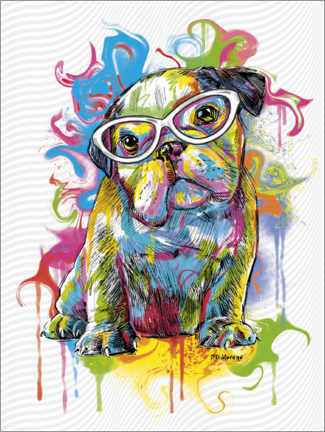 Poster Cute Bully Baby