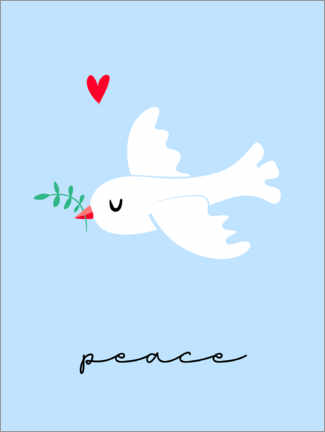 Plakat  Peace - Heyduda