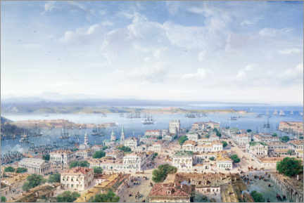 Tableau  View of Sebastopol - Carlo Bossoli