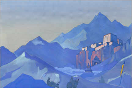 Poster  Stronghold of the Spirit - Nicholas Roerich