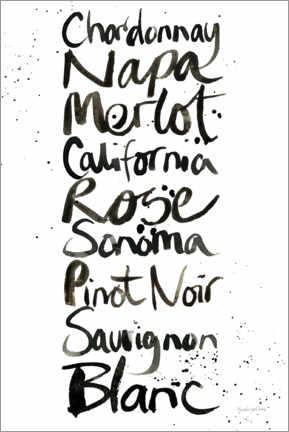 Wall print  Popular Wines - Mercedes López Charro
