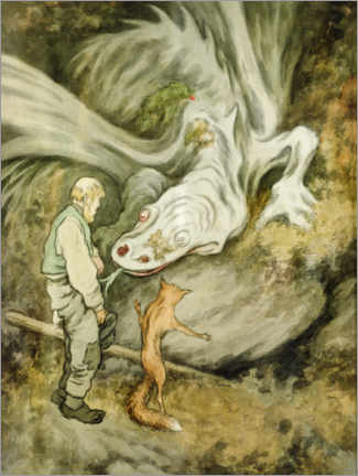 Print  Nokken, 1890 - Theodor Kittelsen