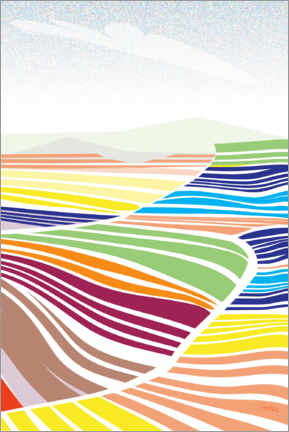 Poster Desert Landscape