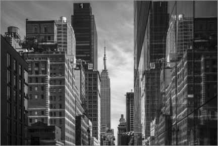 Wall print  New York Empire - Pascal Deckarm