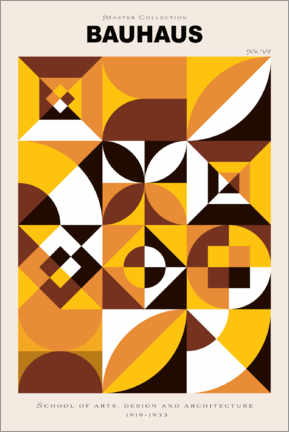 Poster  Bauhaus n° 6