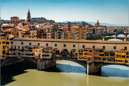 Poster Ponte Vecchio, Florence