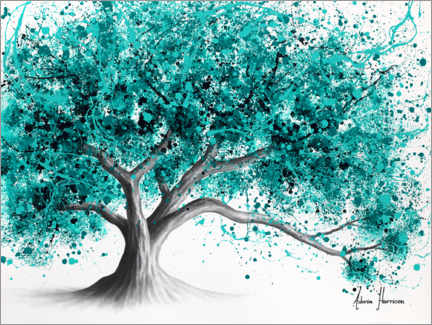 Poster Coral Sea Tree