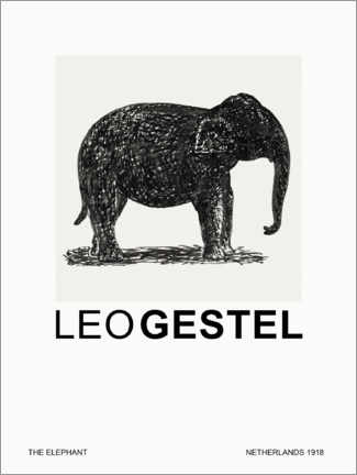 Obra artística  The Elephant No 2 (Special Edition) - Leo Gestel