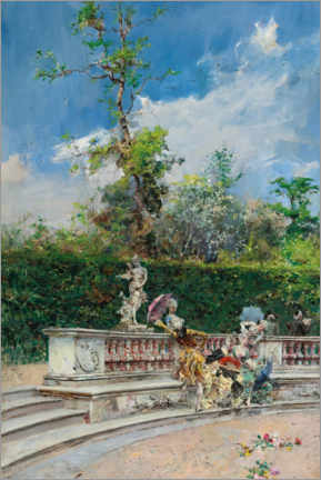 Wandbild  Die Kuppeln - Versailles - Giovanni Boldini