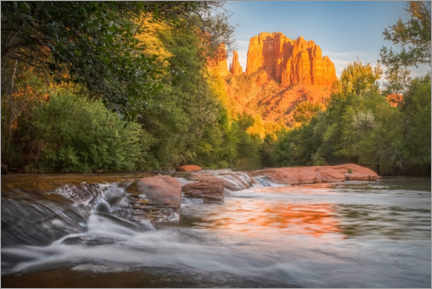 Tableau Cathedral Rock in Arizona - Steve Berkley