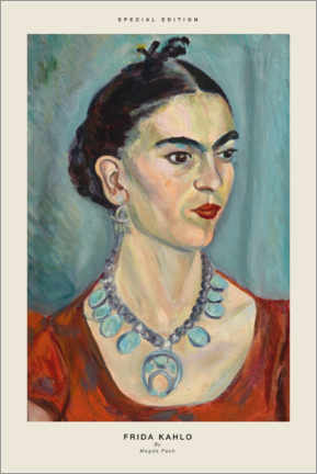 Stampa su tela  Frida Kahlo (Special Edition) - Magda Pach