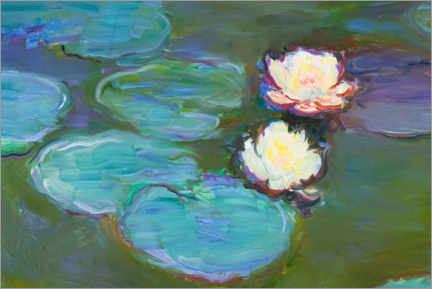 Tableau  Nymphéas, 1898 - Claude Monet