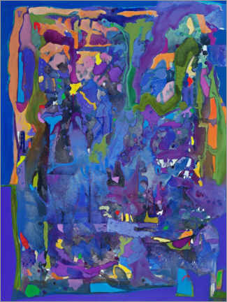 Wall print  Lavender valley - Derek Balmer