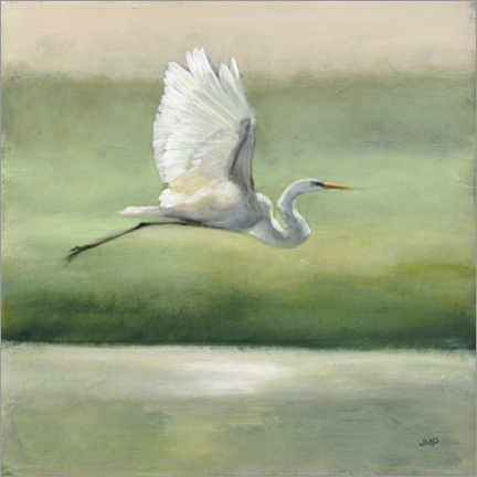Tableau  Flight of a crane - Julia Purinton