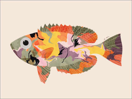 Poster Tropischer Fisch II