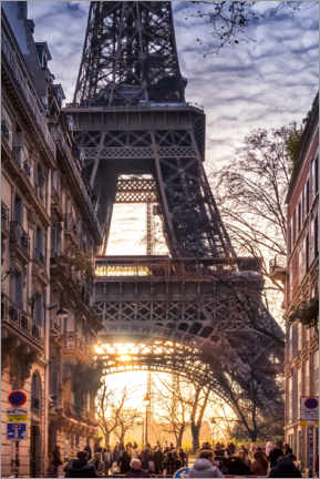 Wall print  Eiffel Tower in the morning light - Jérôme Labouyrie