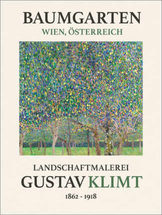 Poster Der Birnenbaum, Baumgarten Edition