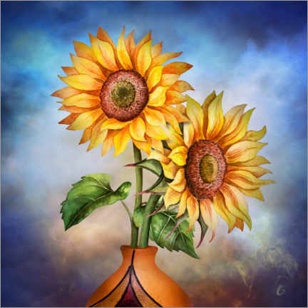 Poster Sonnenblumen